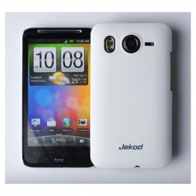 Чехол пластиковый Jekod для HTC Desire HD белый