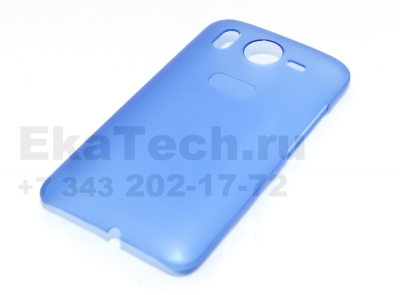 Чехол пластиковый JustinCase Thin Type для HTC Desire HD A9191 синий