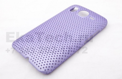 Чехол пластиковый перфорированный для HTC Desire HD A9191 фиолетовый