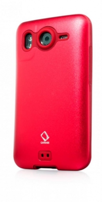 Чехол противоударный Capdase Alumor Metal MTHCA9191-51HH для HTC Desire HD красный