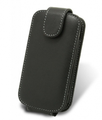 Чехол кожаный Melkco Flip Down Type для HTC Desire S черный