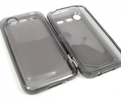 Чехол гелевый для HTC Incredible S серый