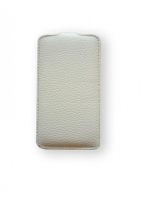 Чехол кожаный Melkco Jacka Type для HTC Incredible S белый