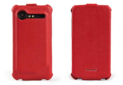 Чехол кожаный Nuoku ROYALG11RED для HTC Incredible S красный