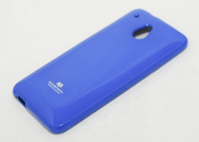 Чехол гелевый Mercury Jelly для HTC One Mini M4 синий