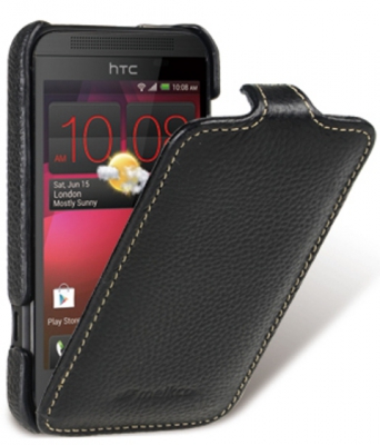 Чехол кожаный Melkco Jacka Type для HTC Desire 200 черный