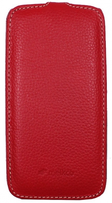 Чехол кожаный Melkco Jacka Type для HTC Desire 500 Dual Sim красный