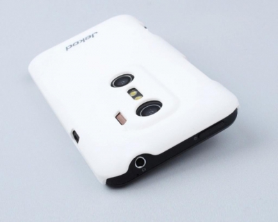 Чехол пластиковый Jekod для HTC EVO 3D белый