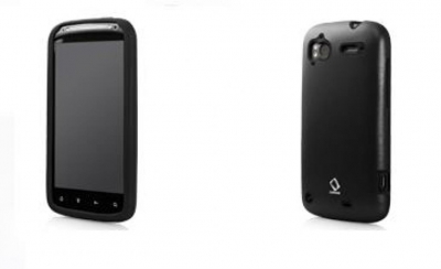 Чехол противоударный Capdase Alumor Jacket MTHCZ710E-5111 для HTC Sensation черный