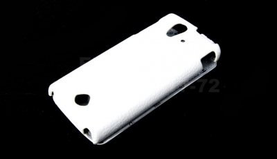 Чехол кожаный Melkco Jacka Type для Sony Ericsson Xperia Ray белый