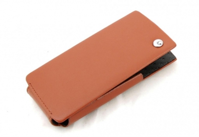 Чехол кожаный Noreve для Sony Ericsson Xperia Ray коричневый