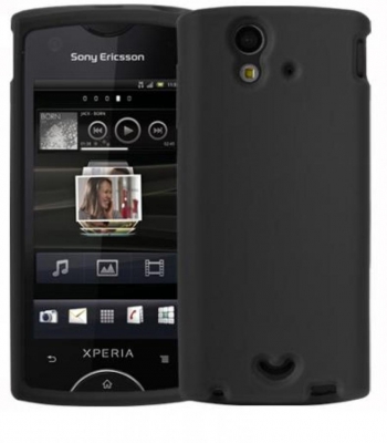 Чехол силиконовый для Sony Ericsson Xperia Ray черный