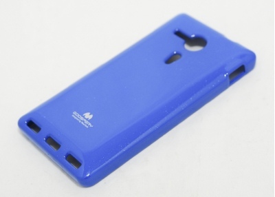 Чехол гелевый Mercury Jelly для Sony Xperia SP синий