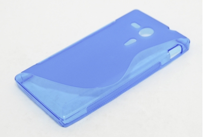 Чехол гелевый для Sony Xperia SP синий