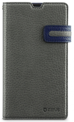 Чехол Zenus Masstige Modern Face Edge Diary для Sony Xperia Z серый