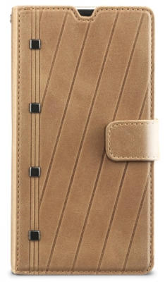 Чехол Zenus Prestige Neo Vintage Diary для Sony Xperia Z коричневый