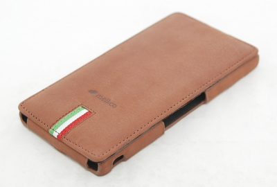Чехол кожаный Melkco Jacka Type для Sony Xperia Z Classic Vintage Brown Италия