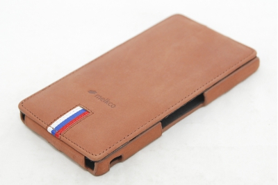Чехол кожаный Melkco Jacka Type для Sony Xperia Z Classic Vintage Brown Россия