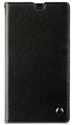 Чехол кожаный Zenus Prestige Minimal Diary для Sony Xperia Z черный