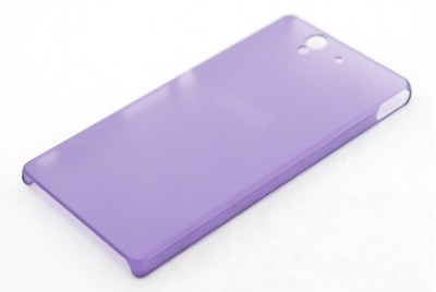 Чехол пластиковый JustinCase Thin Type для Sony Xperia Z L36h фиолетовый