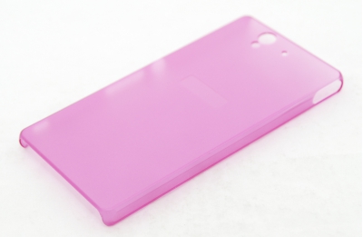 Чехол пластиковый JustinCase Thin Type для Sony Xperia Z L36h фуксии