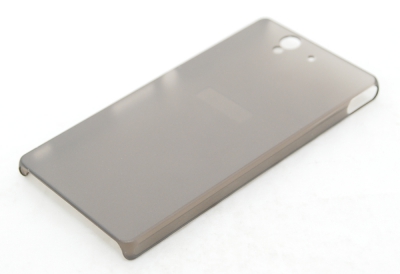Чехол пластиковый JustinCase Thin Type для Sony Xperia Z L36h черный