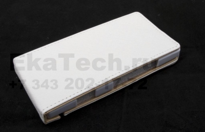 Чехол Flip Type для Sony Ericsson Xperia S LT26i белый
