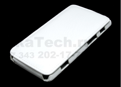Чехол кожаный Melkco Jacka Type для Sony Xperia Ion LT28i белый