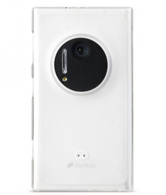 Чехол гелевый Melkco Poly Jacket Ver.2 для Nokia Lumia 1020 белый