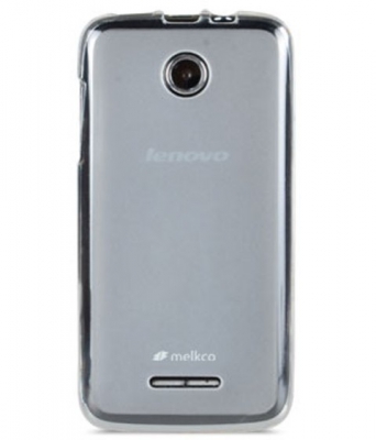 Чехол гелевый Melkco Poly Jacket Ver.2 для Lenovo A390 белый