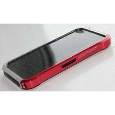 Алюминиевый чехол Bumper Vapor для Iphone 4 серебро