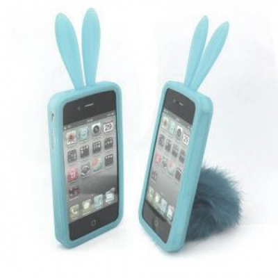 Чехол гелевый RABBIT для Apple iPhone 4