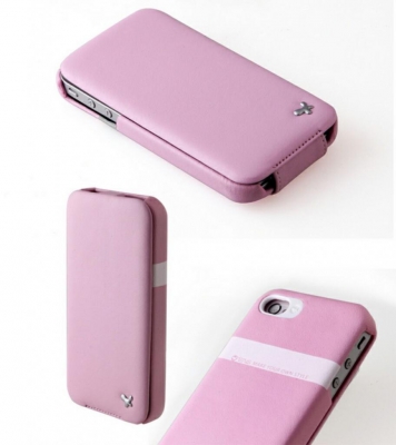 Чехол кожаный Zenus Prestige Folder для Apple Iphone 4