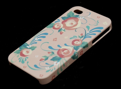 Чехол пластиковый PIVOT Floral Bliss coll French Love для Apple iPhone 4