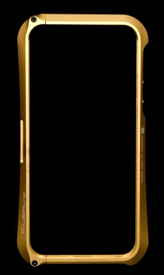 Алюминиевый чехол Deff Cleave для Apple iPhone 5 золотой