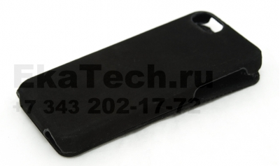 Чехол кожаный Melkco Jacka Type для Apple iPhone 5 черная замша