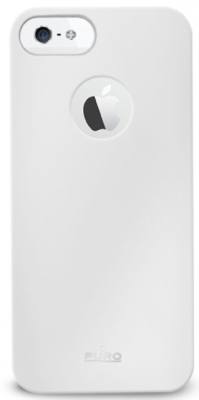 Чехол пластиковый PURO Soft для Apple iPhone 5 белый