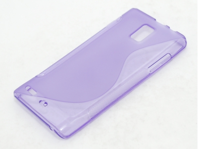 Чехол гелевый для Huawei Ascend P1 U9200 фиолетовый