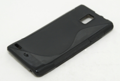 Чехол гелевый для Huawei Ascend P1 U9200 черный