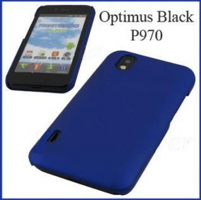 Чехол пластиковый для LG Optimus Black P970 синий