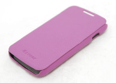 Чехол Armor Book Type для LG Optimus L7 II Dual P715 фиолетовый