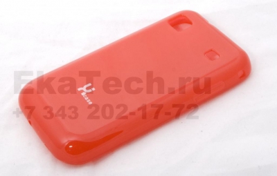 Гелевый чехол для Samsung Galaxy S I9000 красный