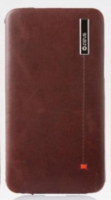Чехол кожаный Zenus E'stime Color Point Folder для Samsung Galaxy SII I9100 горький шоколад