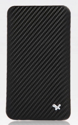 Чехол кожаный Zenus Prestige Carbon Folder для Samsung Galaxy SII I9100 насыщенно-черный