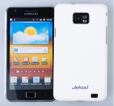 Чехол пластиковый Jekod для Samsung Galaxy S II i9100 белый