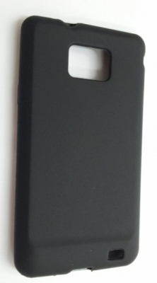 Чехол силиконовый оригинальный для Samsung Galaxy SII I9100 черный