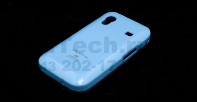 Чехол гелиевый Mercury Jelly для Samsung Galaxy Ace S5830 голубой