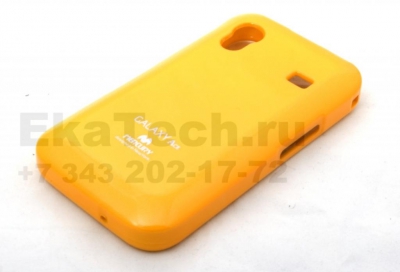 Чехол гелиевый Mercury Jelly для Samsung Galaxy Ace S5830 желтый