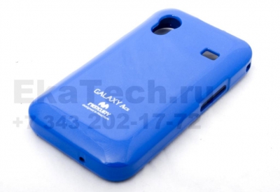 Чехол гелиевый Mercury Jelly для Samsung Galaxy Ace S5830 синий