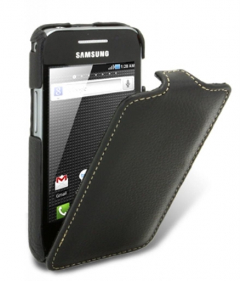 Чехол кожаный Melkco Jacka Type для Samsung Galaxy Ace S5830 черный
